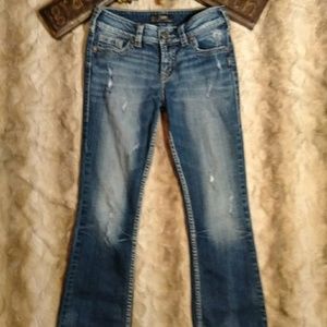SOLD ON MERCARI Silver Jeans 28/32